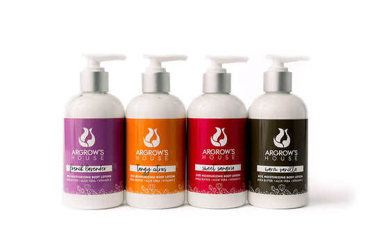 Argrow's Moisturizing Body Lotion Sets