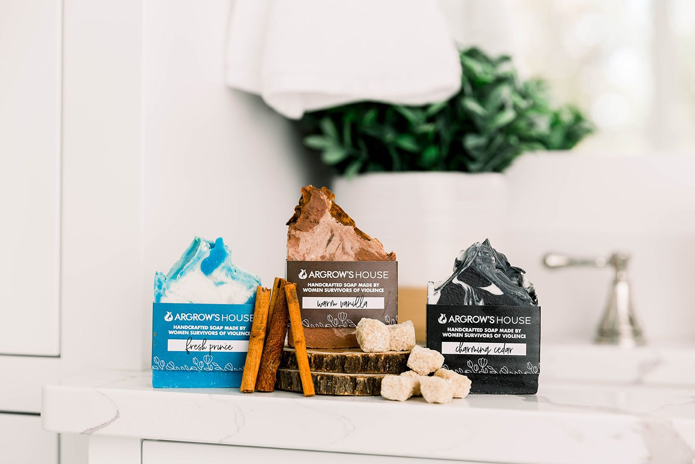 Argrow's Natural Soap Trio Sets