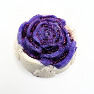 Domestic Violence Awareness Purple Rose Soap