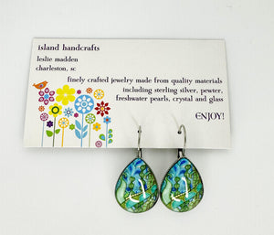 Island Handcrafts Crystal Earrings (Charleston, SC)