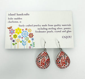 Island Handcrafts Crystal Earrings (Charleston, SC)