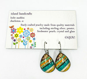 Island Handcrafts Crystal Earrings (Charleston, SC)