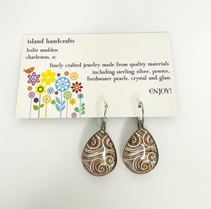 Island Handcrafts Crystal Earrings (Charleston, SC)