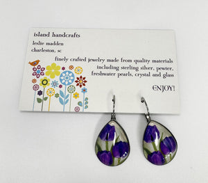 Island Handcrafts Crystal Earrings (Charleston, SC)