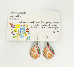 Island Handcrafts Crystal Earrings (Charleston, SC)